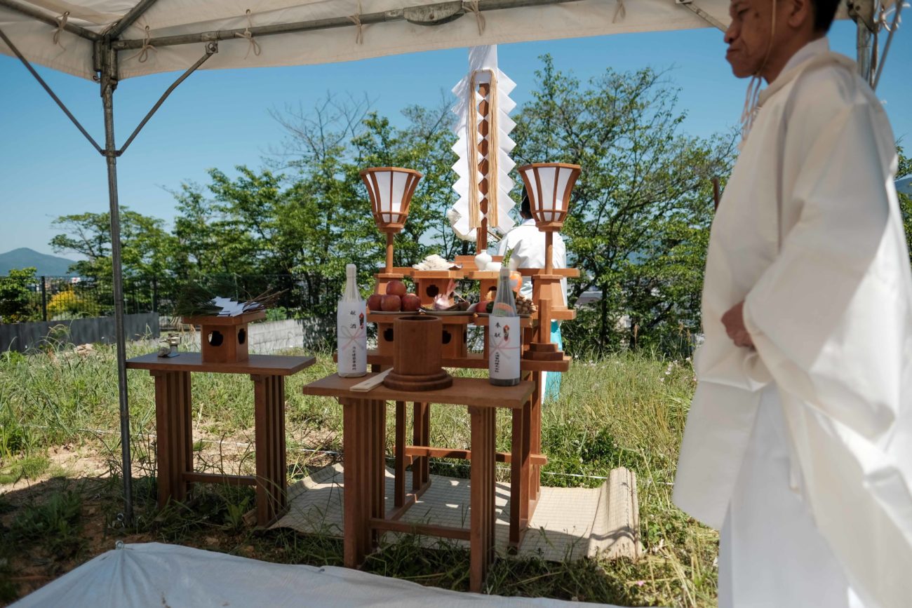 亀岡の家　地鎮祭