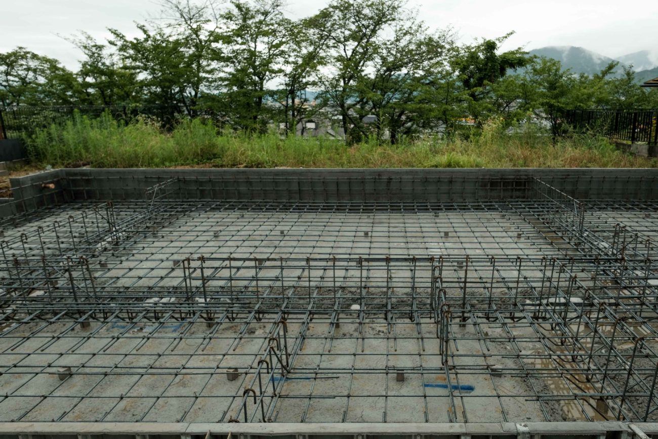 亀岡の家　配筋検査