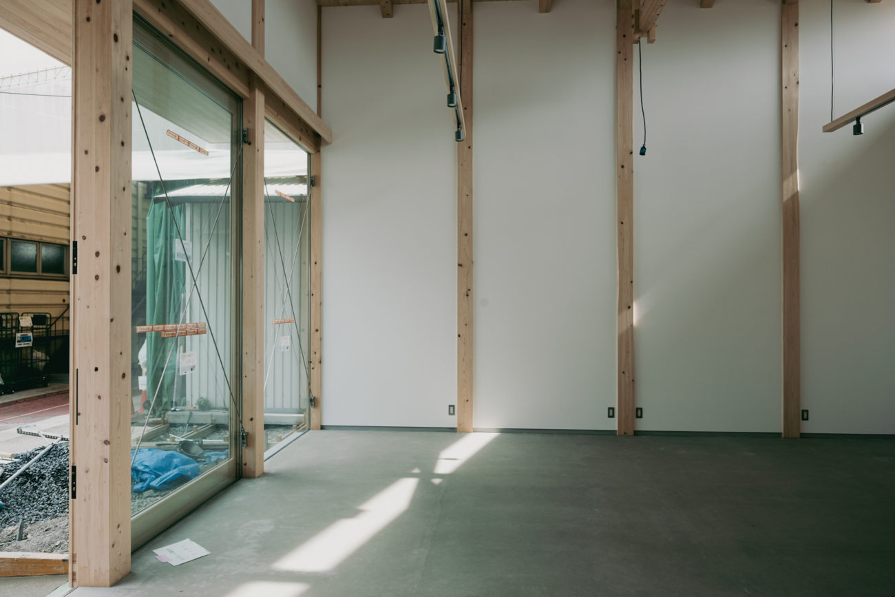 石山のギャラリー　完了検査